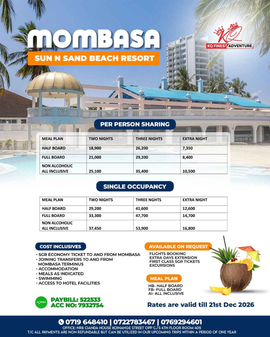 Mombasa self-drive getaway